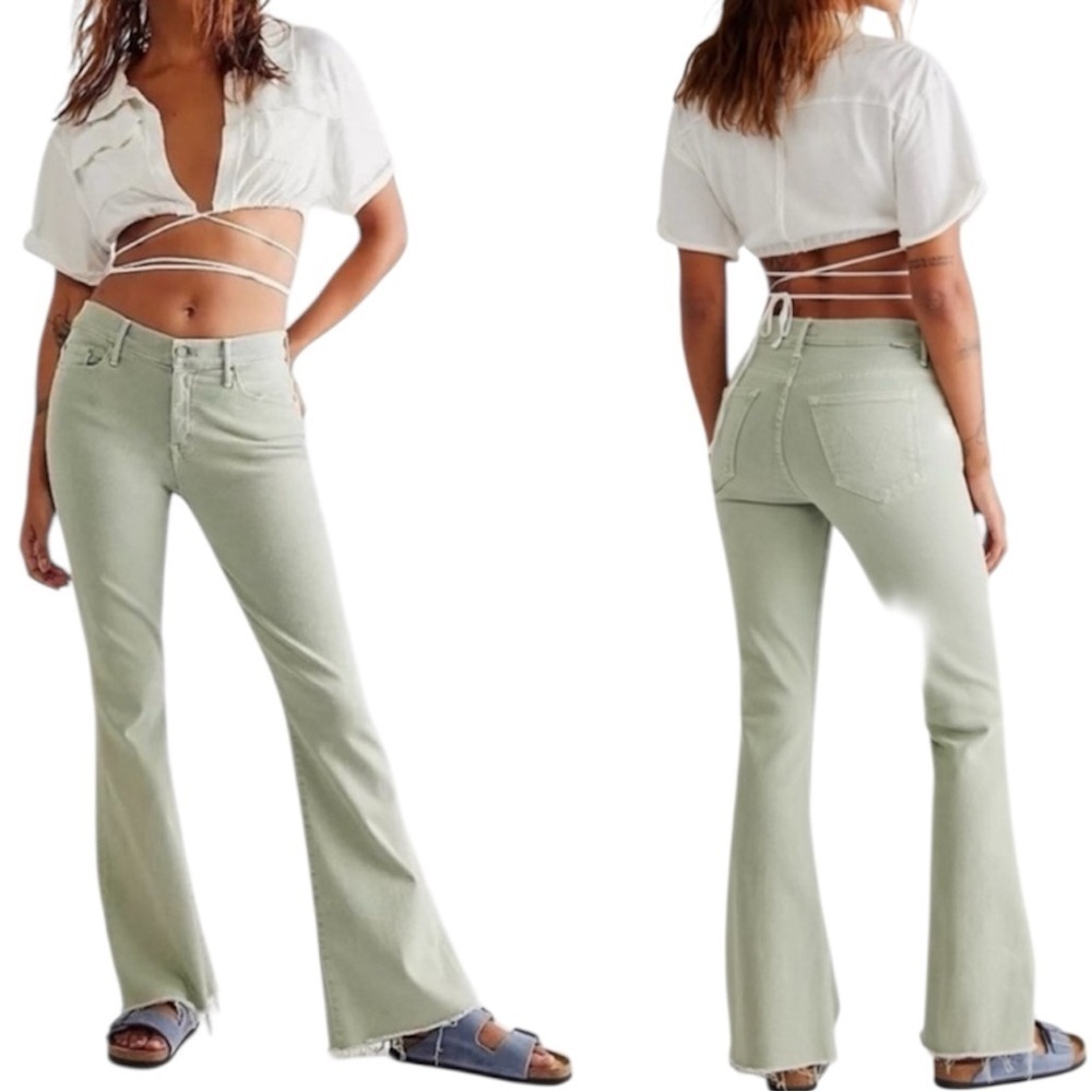 MOTHER | Women’s Weekender Fray Jeans in Second Chance Size 34